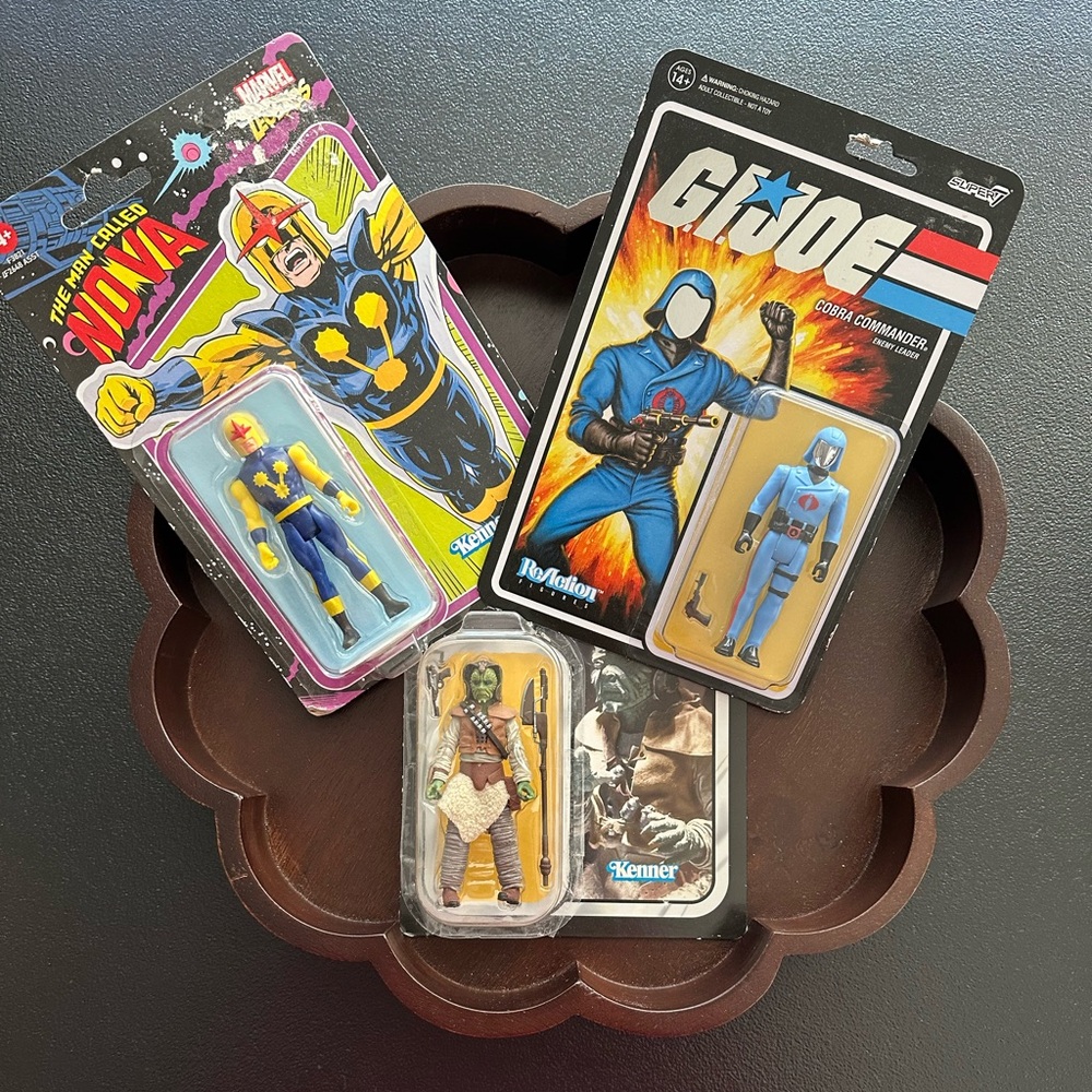 Star Wars, G.I.Joe & Marvel Legends Action Figure Set of 3